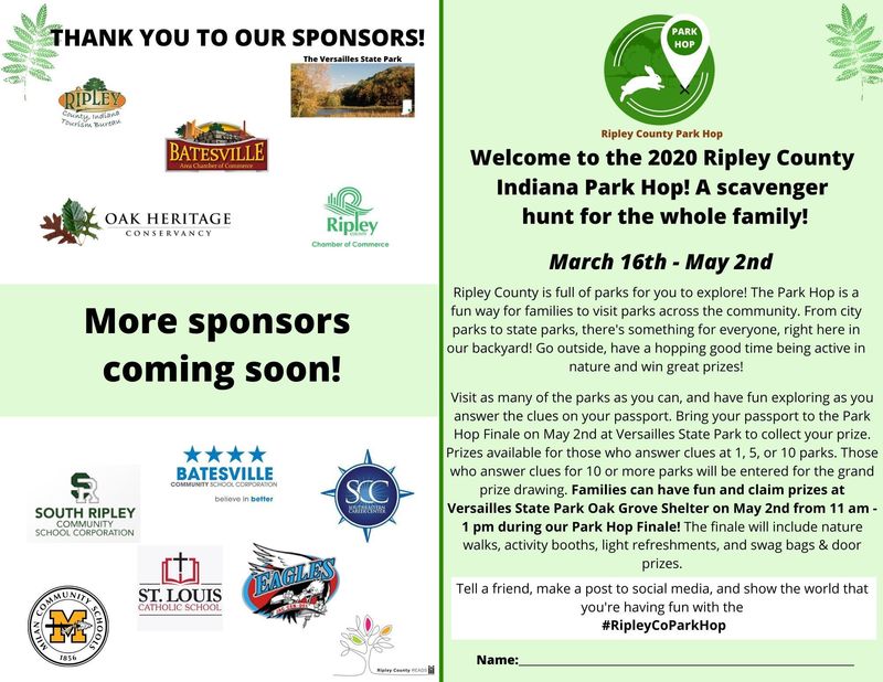 Park Hop in Ripley County